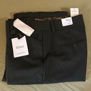 Express Editor Pants size 6-Dark Gray- New